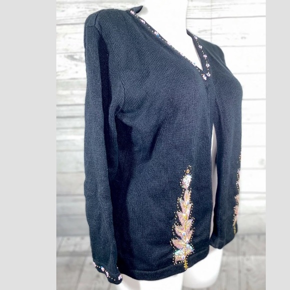 STORYBOOK KNITS SWEATER Cardigan Sequins - Picture 5 of 8